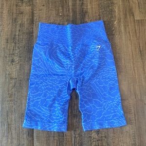 Gymshark Adapt Animal Seamless Cycling Shorts — size medium